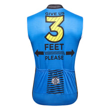 Load image into Gallery viewer, Thriller Rider Sports Bicycle Clothing Mens Cycling Vests Sleeveless(Give Us 3 Feet Please)