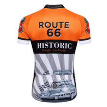 Cargar imagen en el visor de la galería, Thriller Rider Sports Ropa de Bicicleta Hombre Ciclismo Maillots Manga Corta(Route 66)