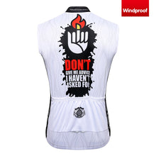 画像をギャラリービューアに読み込む, Thriller Rider Sports 自転車の服 メンズ サイクルベスト ノースリーブ 防風(Don't Give Me Advice)