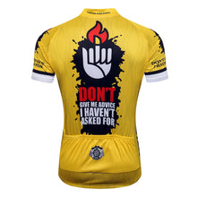 Cargar imagen en el visor de la galería, Thriller Rider Sports Ropa de Bicicleta Hombre Ciclismo Maillots Manga Corta(Don't Give Me Advice)