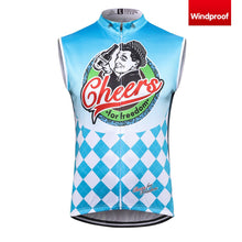 Charger l'image dans la galerie, Thriller Rider Sports Vêtements de Vélo Homme Cyclisme Gilets Sans Manche Coupe-vent(Cheers for Freedom)