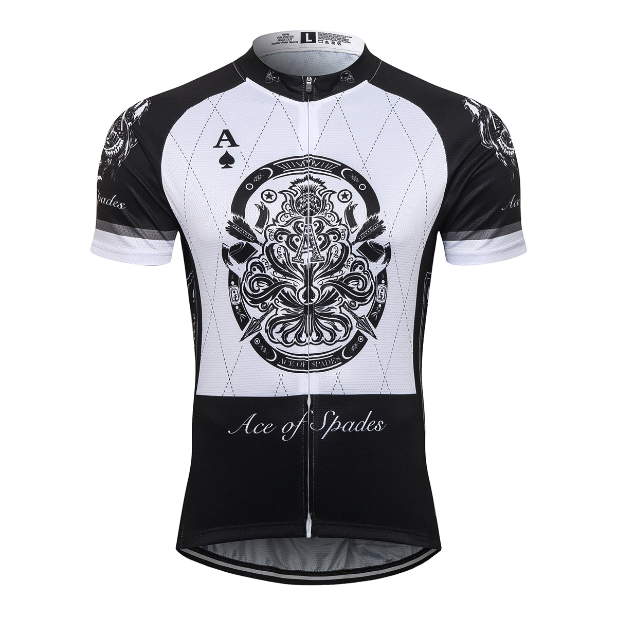 Traditional Japanese Samurai Cycling Black&White Jersey Men's Short-Sl –  Cycling Apparel, Cycling Accessories