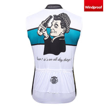 画像をギャラリービューアに読み込む, Thriller Rider Sports 自転車の服 メンズ サイクルベスト ノースリーブ 防風(Cheers for Being)