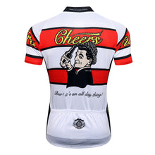 Load image into Gallery viewer, Thriller Rider Sports Bicycle Clothing Mens Cycling Jersey Short Sleeve(Cheers for Being)