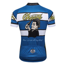 Lade das Bild in den Galerie-Viewer, Thriller Rider Sports Fahrradbekleidung Herren Fahrradtrikots Radtrikots Kurzärmlig(Cheers for Being)