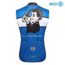 Cargar imagen en el visor de la galería, Thriller Rider Sports Ropa de Bicicleta Hombre Ciclismo Chalecos Sin Mangas Invierno/Térmico(Cheers for Being)