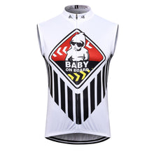 Load image into Gallery viewer, Thriller Rider Sports Bicycle Clothing Mens Cycling Vests Sleeveless(Baby on Board)
