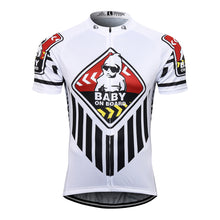 画像をギャラリービューアに読み込む, Thriller Rider Sports 自転車の服 メンズ サイクルジャージ 半袖(Baby on Board)