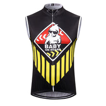 Load image into Gallery viewer, Thriller Rider Sports Bicycle Clothing Mens Cycling Vests Sleeveless(Baby on Board)
