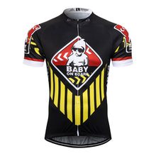 Carica l'immagine nel visualizzatore di Gallery, Thriller Rider Sports Abbigliamento per Biciclette Uomo Ciclismo Maglie Manica Corta(Baby on Board)