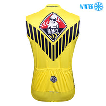 Cargar imagen en el visor de la galería, Thriller Rider Sports Ropa de Bicicleta Hombre Ciclismo Chalecos Sin Mangas Invierno/Térmico(Baby on Board)