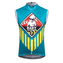 Load image into Gallery viewer, Thriller Rider Sports Bicycle Clothing Mens Cycling Vests Sleeveless(Baby on Board)