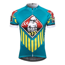 Load image into Gallery viewer, Thriller Rider Sports Bicycle Clothing Mens Cycling Jersey Short Sleeve(Baby on Board)