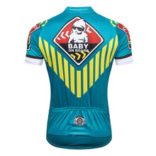 Load image into Gallery viewer, Thriller Rider Sports Bicycle Clothing Mens Cycling Jersey Short Sleeve(Baby on Board)