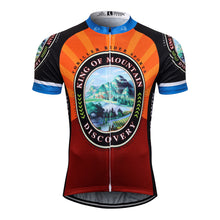 Load image into Gallery viewer, Thriller Rider Sports Bicycle Clothing Mens Cycling Jersey Short Sleeve(Discovery)