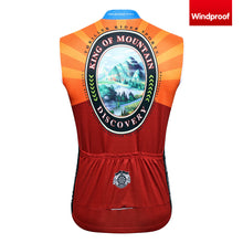 Cargar imagen en el visor de la galería, Thriller Rider Sports Ropa de Bicicleta Hombre Ciclismo Chalecos Sin Mangas Cortavientos(Discovery)