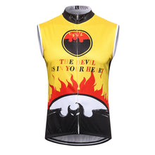 Load image into Gallery viewer, Thriller Rider Sports Bicycle Clothing Mens Cycling Vests Sleeveless(The Devil is in Your Heart)