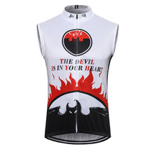 Load image into Gallery viewer, Thriller Rider Sports Bicycle Clothing Mens Cycling Vests Sleeveless(The Devil is in Your Heart)