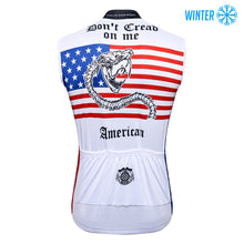 Cargar imagen en el visor de la galería, Thriller Rider Sports Ropa de Bicicleta Hombre Ciclismo Chalecos Sin Mangas Invierno/Térmico(Don't Cread on Me)