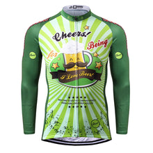 Load image into Gallery viewer, Thriller Rider Sports Bicycle Clothing Mens Cycling Jersey Long Sleeve(Cheer for Being)
