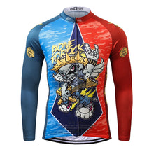 Load image into Gallery viewer, Thriller Rider Sports Bicycle Clothing Mens Cycling Jersey Long Sleeve(Bone to Rock)
