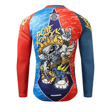 Load image into Gallery viewer, Thriller Rider Sports Bicycle Clothing Mens Cycling Jersey Long Sleeve(Bone to Rock)
