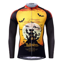 Load image into Gallery viewer, Thriller Rider Sports Bicycle Clothing Mens Cycling Jersey Long Sleeve(Ghost Castle)
