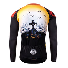 Load image into Gallery viewer, Thriller Rider Sports Bicycle Clothing Mens Cycling Jersey Long Sleeve(Ghost Castle)
