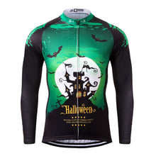 Load image into Gallery viewer, Thriller Rider Sports Bicycle Clothing Mens Cycling Jersey Long Sleeve(Ghost Castle)
