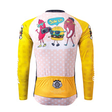 Load image into Gallery viewer, Thriller Rider Sports Bicycle Clothing Mens Cycling Jersey Long Sleeve(The Burgers)
