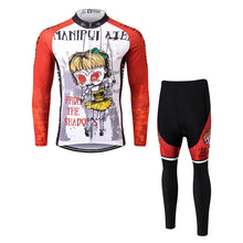 Load image into Gallery viewer, Thriller Rider Sports Bicycle Clothing Mens Cycling Jersey Long Sleeve and Trousers Kit(Manipulated)
