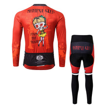 Load image into Gallery viewer, Thriller Rider Sports Bicycle Clothing Mens Cycling Jersey Long Sleeve and Trousers Kit(Manipulated)
