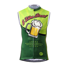 Load image into Gallery viewer, Thriller Rider Sports Bicycle Clothing Mens Cycling Vests Sleeveless(I Like Beer)
