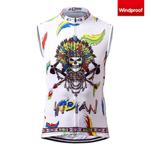 Load image into Gallery viewer, Thriller Rider Sports Bicycle Clothing Mens Cycling Vests Windproof Sleeveless(Indian)
