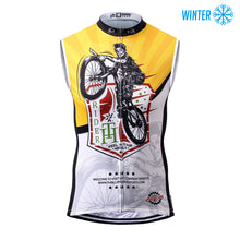 Load image into Gallery viewer, Thriller Rider Sports Bicycle Clothing Mens Cycling Vests Winter Sleeveless(Feel in Your Wheels)
