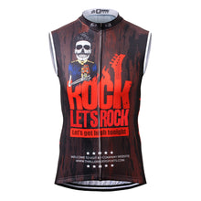 Load image into Gallery viewer, Thriller Rider Sports Bicycle Clothing Mens Cycling Vests Sleeveless(Let&#39;s Rock)
