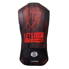 Load image into Gallery viewer, Thriller Rider Sports Bicycle Clothing Mens Cycling Vests Sleeveless(Let&#39;s Rock)
