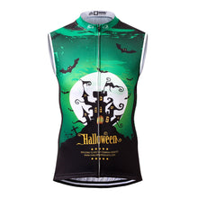 Load image into Gallery viewer, Thriller Rider Sports Bicycle Clothing Mens Cycling Vests Sleeveless(Ghost Castle)
