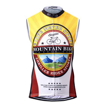 Load image into Gallery viewer, Thriller Rider Sports Bicycle Clothing Mens Cycling Vests Sleeveless(Mountian Bike Bicycle Club)
