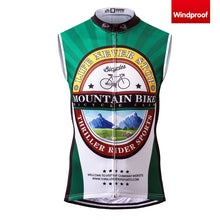 Load image into Gallery viewer, Thriller Rider Sports Bicycle Clothing Mens Cycling Vests Windproof Sleeveless(Mountian Bike Bicycle Club)
