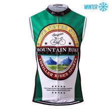 Load image into Gallery viewer, Thriller Rider Sports Bicycle Clothing Mens Cycling Vests Winter Sleeveless(Mountian Bike Bicycle Club)
