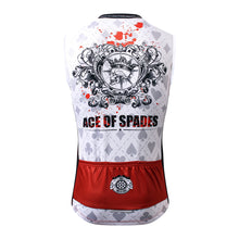 Load image into Gallery viewer, Thriller Rider Sports Bicycle Clothing Mens Cycling Vests Sleeveless(Ace of Spades)
