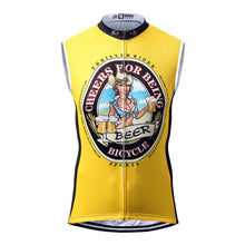 Load image into Gallery viewer, Thriller Rider Sports Bicycle Clothing Mens Cycling Vests Sleeveless(Cheer for Being)
