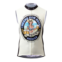 Load image into Gallery viewer, Thriller Rider Sports Bicycle Clothing Mens Cycling Vests Sleeveless(Cheer for Being)
