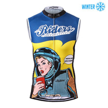 Load image into Gallery viewer, Thriller Rider Sports Bicycle Clothing Mens Cycling Vests Winter Sleeveless(Riders)
