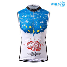 Load image into Gallery viewer, Thriller Rider Sports Bicycle Clothing Mens Cycling Vests Winter Sleeveless(Rest Your Mind)
