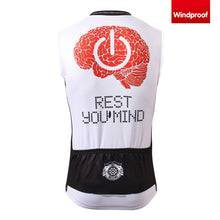 Load image into Gallery viewer, Thriller Rider Sports Bicycle Clothing Mens Cycling Vests Windproof Sleeveless(Rest Your Mind)
