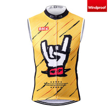 Load image into Gallery viewer, Thriller Rider Sports Bicycle Clothing Mens Cycling Vests Windproof Sleeveless(Rock)
