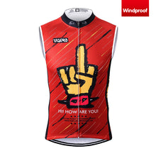 Load image into Gallery viewer, Thriller Rider Sports Bicycle Clothing Mens Cycling Vests Windproof Sleeveless(Bastard)
