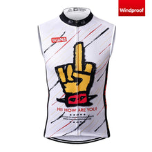 Load image into Gallery viewer, Thriller Rider Sports Bicycle Clothing Mens Cycling Vests Windproof Sleeveless(Bastard)
